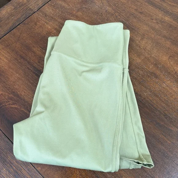 All In Motion Matcha Green Leggings Boot Cut High Rise Activewear Women’s M ** - Picture 5 of 11